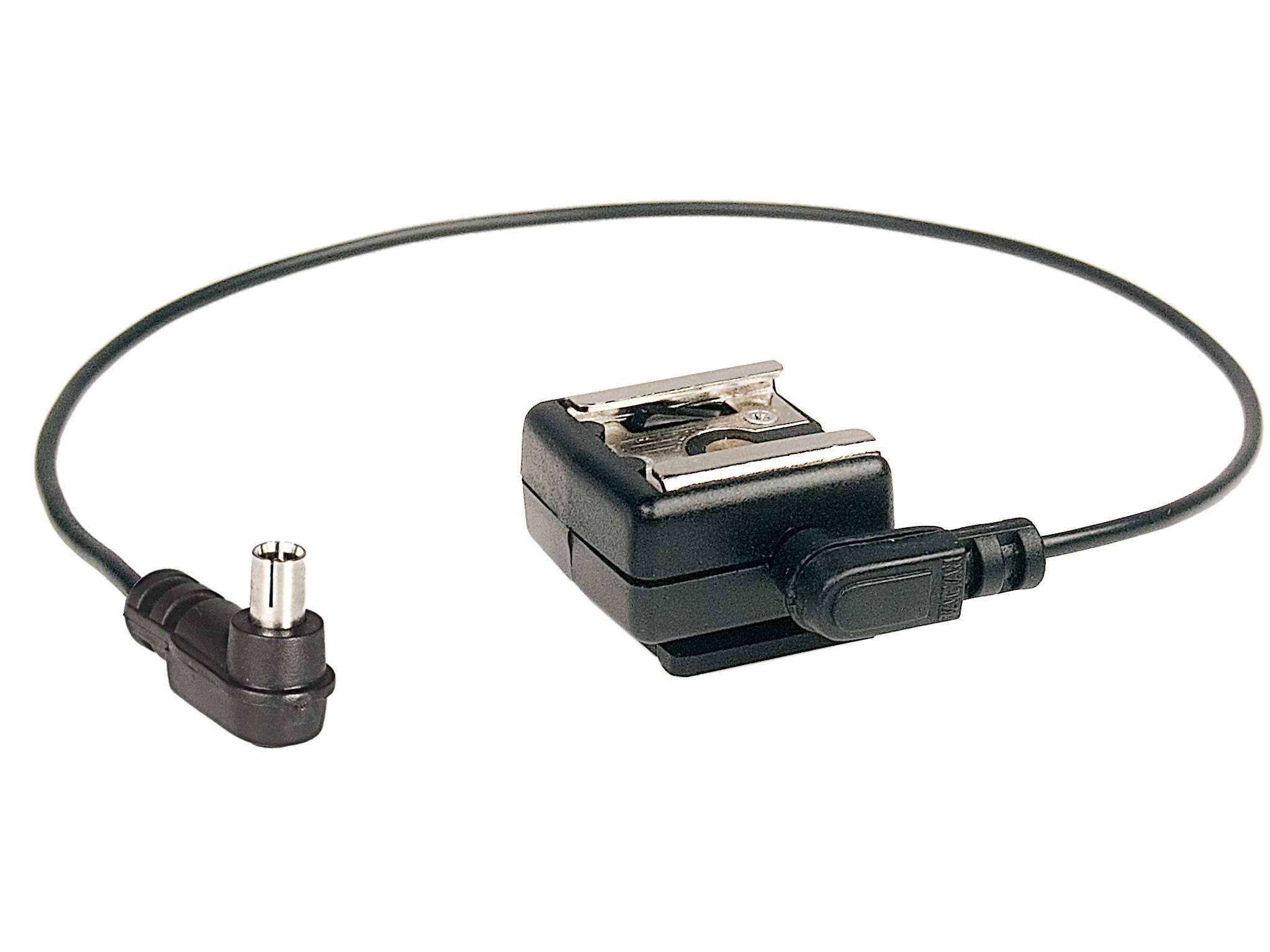Flash Adapter with hot flash contact and flash cable