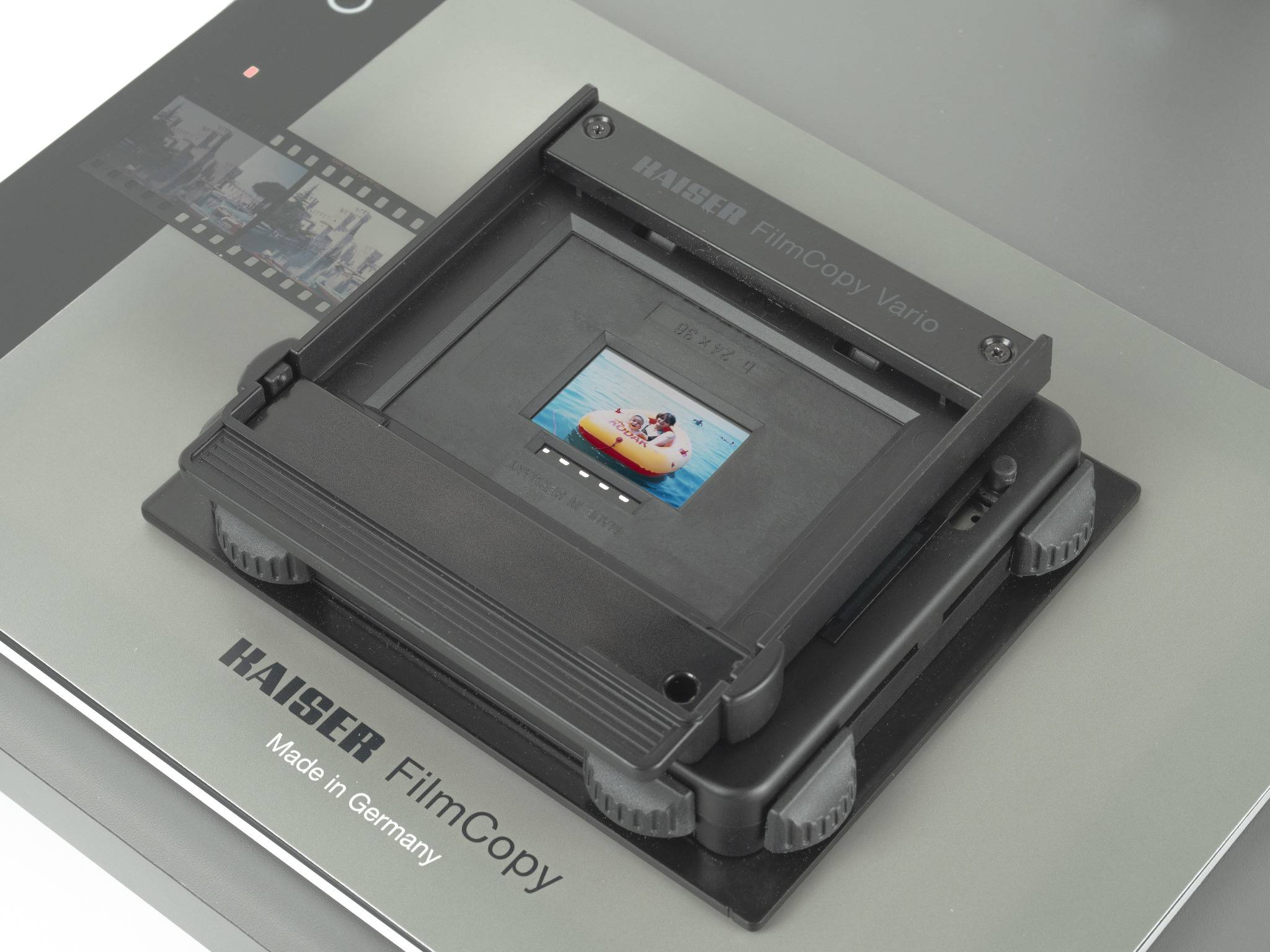 Kit Kaiser FilmCopy Vario KAI2458 – Accessorio Per Digitalizzare Diapositive E Negativi
