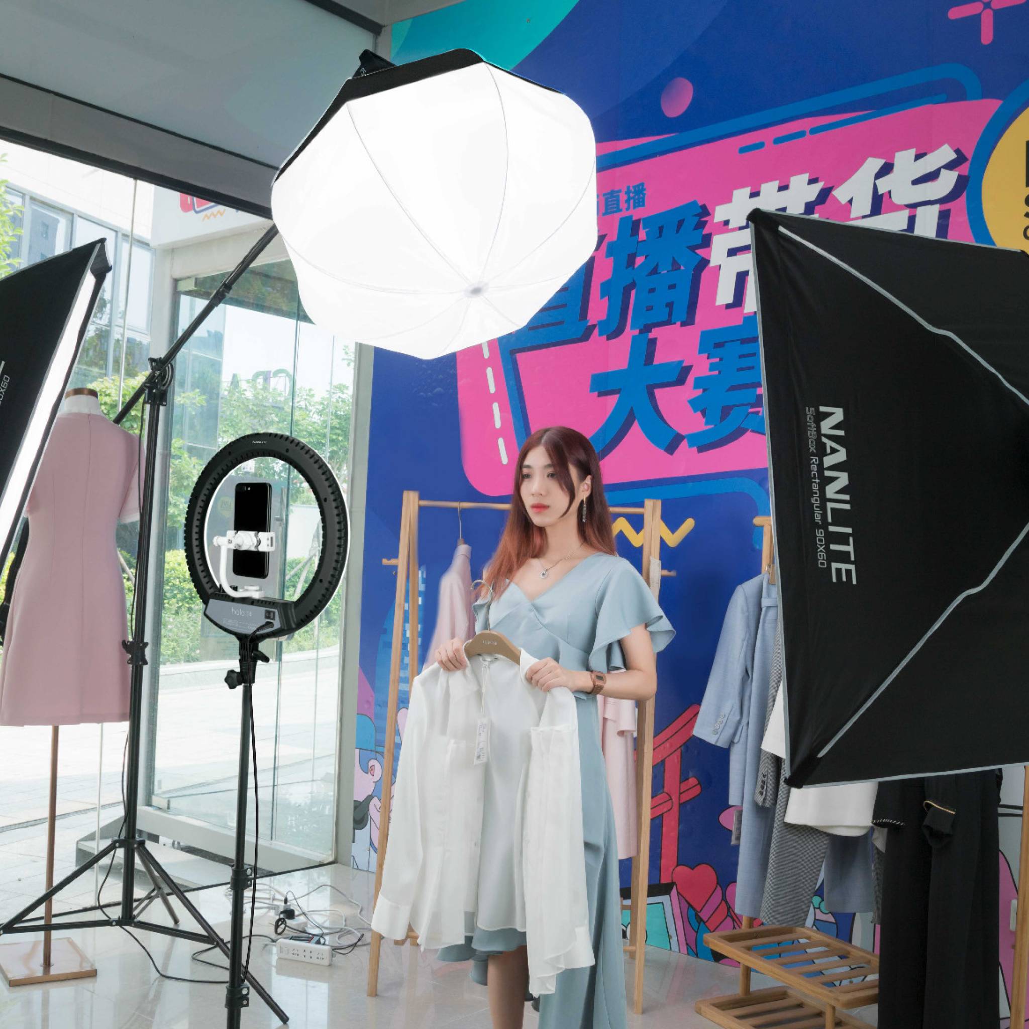 NANLITE SB-RT-90x60 Soft Box
