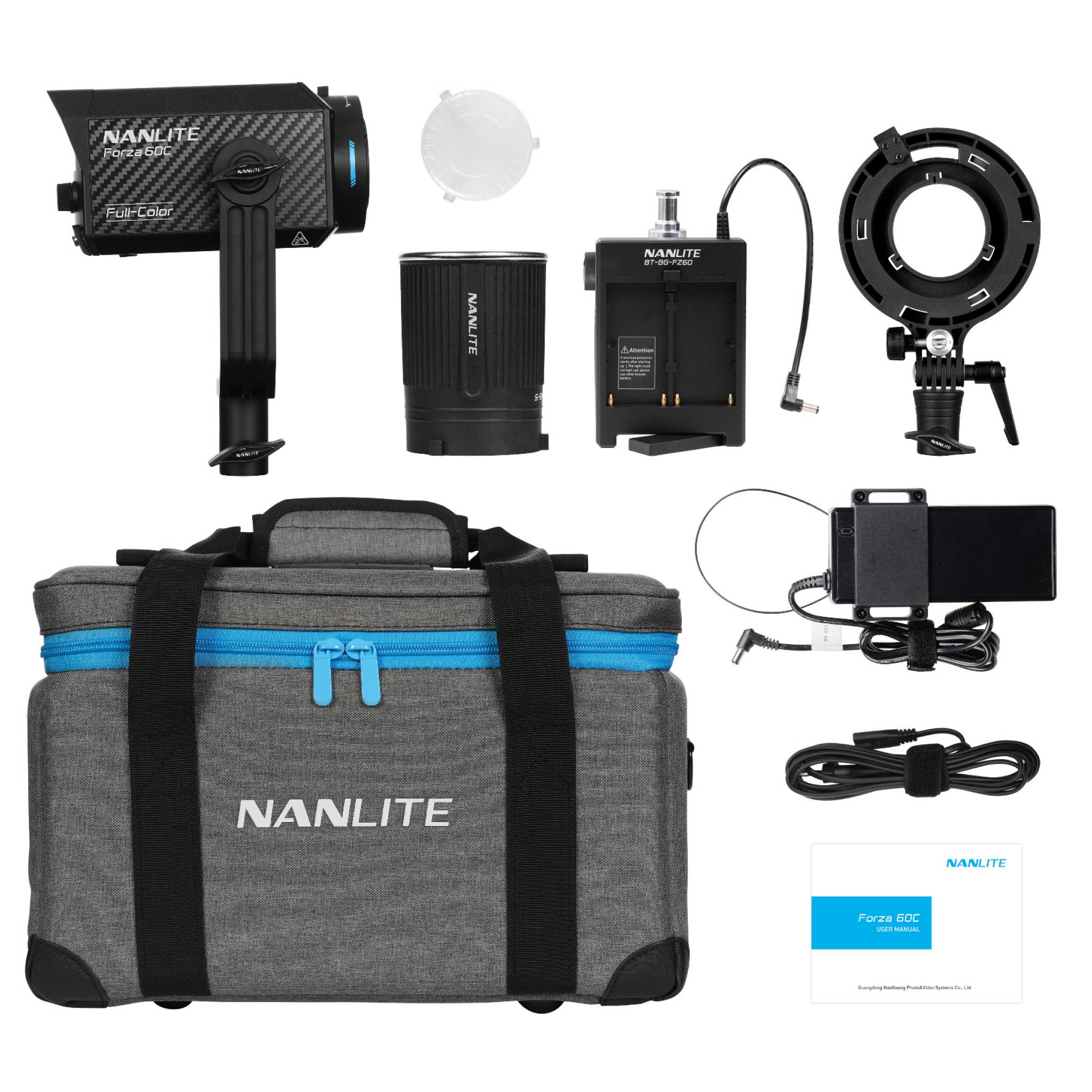 NANLITE Forza 60C Full-Color Spot Light