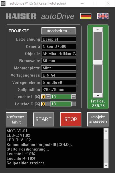 Software autoDrive 1.5
