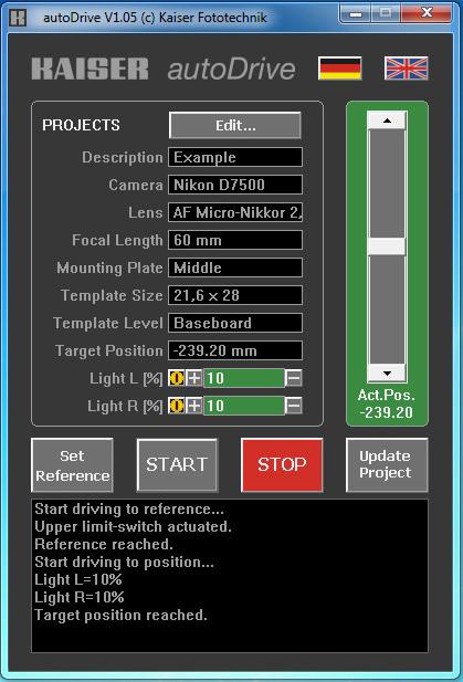 Software autoDrive 1.5